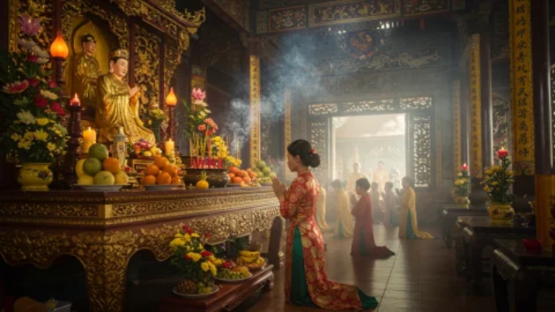 Các nghi lễ thờ cúng và thực hành siêu thoát vong hồn